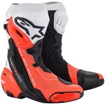Motorcycle Boots 43 Alpinestars Supertech Vented Black-white-fluorescent. Fixed Price $534.84.