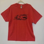 New Rough Country T-shirt Tread Red & Black Sz Xl. Nwt. Fixed Price $18.00.