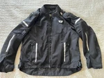 Cortech Hyper-flo Air 2.0 Mens Textile Motorcycle Jacket Black/white. Fixed Price $75.00.