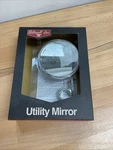 Biltwell Utility 1" Clamp-on Mirror Round/short Chrome 6503-201-531. Fixed Price $89.99.