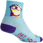 Sockguy Classic Grin Socks 3 Inch, Blue, Large/x-large. Fixed Price $26.37.