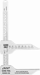 Pod PP140-008-NS Knee Brace Sizing Tool (white). Fixed Price $27.42.