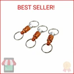 Freeman KEYQC3 Pull Apart Coupler Keychain With 2 Split Rings, Pack,unisex-adu. Fixed Price $17.42.