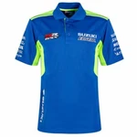 Official Ecstar Suzuki Motogp Team Man's Polyester Polo Shirt 19SMGP-APP. Fixed Price $40.35.