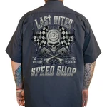 Lethal Threat Gray Last Rites Shop Shirt - DG60181XXL. Fixed Price $51.95.