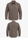 Dickies Button Up Workwear Shirt Mens Black Long Sleeve Relaxed Fit Ripstop. Fixed Price $19.95.