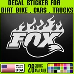 Fox - Off Road Atv Racing Decal Sticker Dirt Bike Motocross 4 Wheeler F3. Fixed Price $8.27.