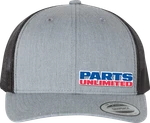 Parts Unlimited Hat Gray/black NP22S-H808. Fixed Price $28.51.
