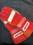 Simpson Racing Gloves Leather Palms & Fingers Size Xl. Fixed Price $49.95.