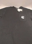 New Cummins CMN4748 Men Black Size Xl Tshirt With Front Pockets Ch 24-LENGTH31. Fixed Price $26.99.