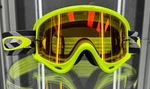 Oakley O-frame Mx Goggles Black Empire Fire Iridium Lens Motocross Dirt Bike Atv. Fixed Price $73.99.