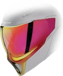 Icon Threshold Shield Calypso Red Replacement Helmet Face Dot Approved. Fixed Price $50.00.