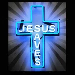 Jesus Saves Neon Sign - Church Christian Mission Bible God. Fixed Price $499.97.