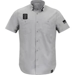 American Biker ABBSAM11ST74GYSR Lightweight Shirt Sm Gray/black. Fixed Price $61.64.