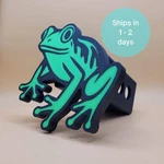 Tree Frog Trailer Hitch Cover. Fits 2 Inch Receivers. Custom Color Combinations.. Fixed Price $36.00.
