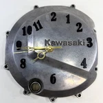 Kawasaki Engine Cover Motor Cap Wall Clock Ooak. Fixed Price $49.95.