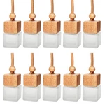 8ML Car Hanging Perfume Air Freshener Diffuser,empty 2.6CM*4.5CM, White Matte. Fixed Price $21.04.