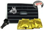 A66 Wolf Head Pewter Design Car Air Vent Clip-on Freshener With Scent. Fixed Price $14.78.