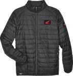 Factory Effex For Honda Puffer Jacket Black Medium 28-85312. Fixed Price $115.59.