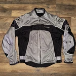 Fly Racing Streetgear Coolpro Mesh Motorcycle Jacket Size Men Silver Black. Fixed Price $45.00.