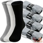Lot 3-12 Pairs Mens Solid Sports Athletic Work Plain Crew Socks Size 9-11 10-13. Fixed Price $8.99.