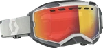 Scott Fury Ls Snow Cross Goggle Gray Red Chrome Lens 278604-0011341. Fixed Price $88.24.