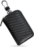 Faraday Key Fob Protector Box, Carbon Fiber Shielding Bag For Black. Fixed Price $17.99.