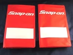 2 New Snap On Tools Custom Want List, Receipt, Credit Card Holder 11 7/8 X 10. Fixed Price $8.95.