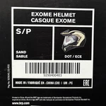 Can Am Helmet: Exome Small Sand Dot Ece 9290400403, New. Fixed Price $200.00.
