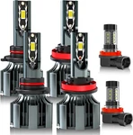Fit For Dodge Ram 1500 2500 3500 (2019-2024) Light Bulbs, Hi & Lo Beam Bulbs+. Fixed Price $101.16.