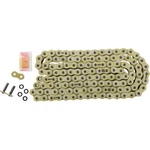 Rk Xw-ring Chain Links Gold Motorcycle Street Bike GB530ZXW-120. Fixed Price $251.13.
