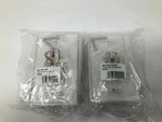 4-BLACK Point BBT-034-2 Flush Surface Phone Jack And Plate 4-PK. Fixed Price $11.65.