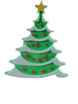 Christmas Holiday Tree Truck Trailer Hitch Receiver Cover Plug Cap Ford Doge Ram. Fixed Price $21.60.