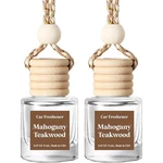 Hoogalife Car Air Freshener Diffuser 2 Pack Hanging Mahogany Teakwood. Fixed Price $15.74.