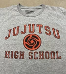 Crunchyroll Jujutsu Kaisen High School Graphic T-shirt Gray Men's Size. Fixed Price $18.99.