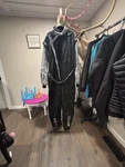 Zamp Racing Suit Men's 4XL Black And Sliver. Fixed Price $250.00.
