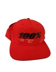 100% Percent New Unisex Red Drive Performance Hybrid Cap Hat. Fixed Price $24.97.