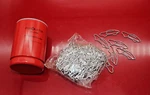 Porsche Christmas Gift 2024 : 100 Paper Clips In Form Of 911 Silhouette Key. Fixed Price $31.35.