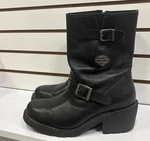 Harley Davidson Leather Riding Biker Boots Style 88005 Women Size 10. Fixed Price $54.95.
