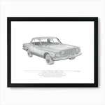 Dodge Dart 440 Print Framed Wall Poster Canvas Picture. Fixed Price $46.86.