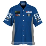 Team Suzuki Ecstar Blue And Gray Monster Unisex Hawaiian Shirt. Fixed Price $21.11.