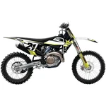 Factory Effex 2019 Rockstar Shroud Graphic Kit Husqvarna 22-07640CL77. Fixed Price $64.34.