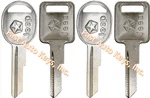 New Jeep Factory Original Door & Ignition Blank Set W/ Logo - 4 Keys. Fixed Price $31.76.