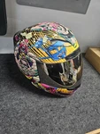 Icon Airmada Rudos Street Full Face Helmet Size Xs W/sena Bluetooth Headset. Fixed Price $319.99.