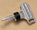 Oem Honda Motorcycle Key T9645 Black Recessed Plug Style Replacement. Fixed Price $19.99.