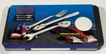 Wrenchware 3-PIECE Flatware Set Knife Fork Spoon Stainless Steel Mechanic Tool. Fixed Price $24.95.