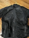 Icon Contra 2 Men Riding Motorcycle Mesh Jacket Size All Black. Fixed Price $189.00.