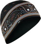 Zan Headgear Sportflex Beanie Black Orange Classic Bandanna WHLL197. Fixed Price $12.98.
