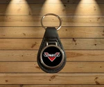 Victory Motorcycles Leather Key Fob.... Ring / Tag. Motorcycle.. Fixed Price $8.62.