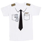 The Pilot Uniform T-shirt Luso Aviation Adult & Youth Sizes. Fixed Price $26.95.
